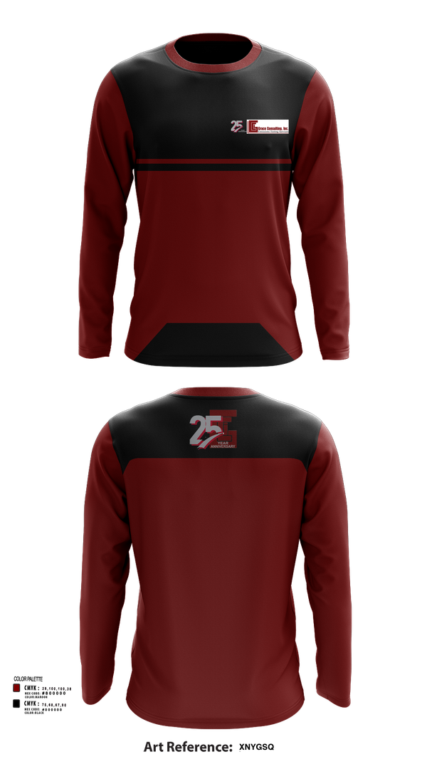 Long Sleeve Performance Shirt, Grace Consulting, Inc, , Teamtime, Team time, sublimation, custom sports apparel, team uniforms, spirit wear, spiritwear, sports uniforms, custom shirts, team store, custom team store, fundraiser sports, apparel fundraiser