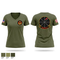 Air Traffic Control Company M 73128000 Women's Short Sleeve V-neck Shirt - 1