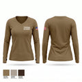 Training Academy Women's Long Sleeve V-neck Shirt - 1