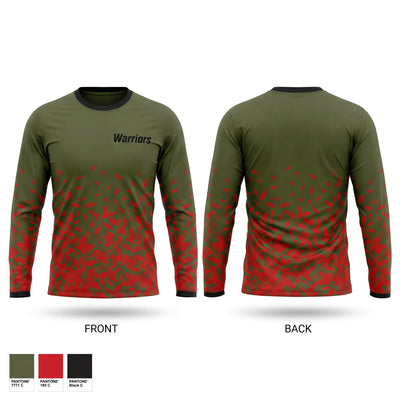 Warriors Long Sleeve Performance Shirt - 1