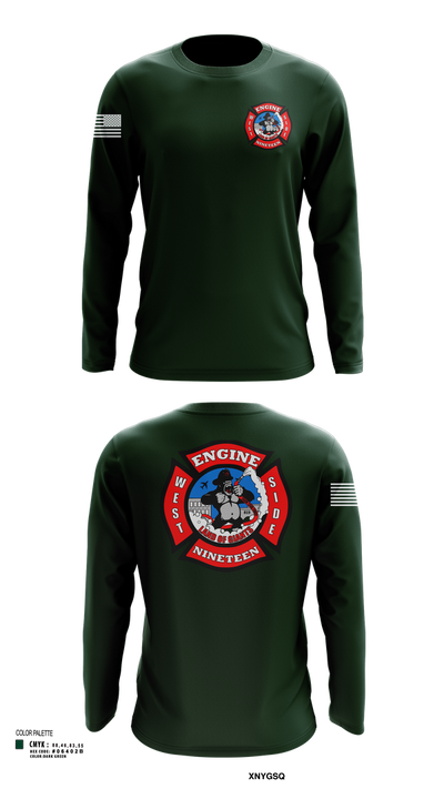 Station 19 Long Sleeve Performance Shirt 102
