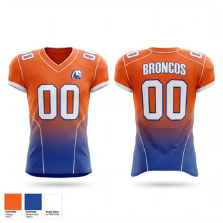 Football Jersey, GVYF Broncos, , Teamtime, Team time, sublimation, custom sports apparel, team uniforms, spirit wear, spiritwear, sports uniforms, custom shirts, team store, custom team store, fundraiser sports, apparel fundraiser