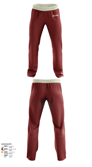 Sweatpants, Bulldogs, Men's Basketball, Teamtime, Team time, sublimation, custom sports apparel, team uniforms, spirit wear, spiritwear, sports uniforms, custom shirts, team store, custom team store, fundraiser sports, apparel fundraiser