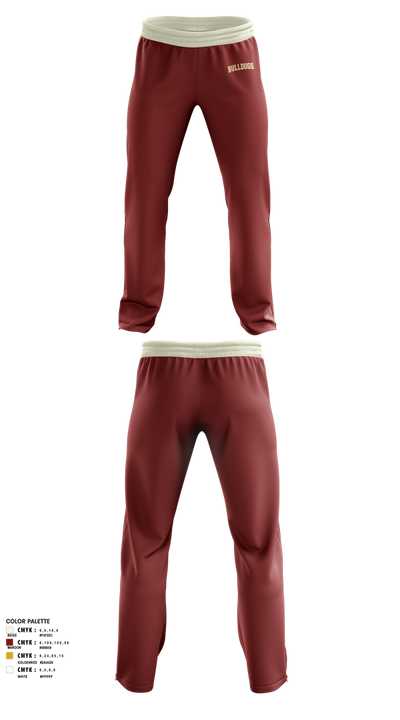 Bulldogs 12864921 Sweatpants - 100