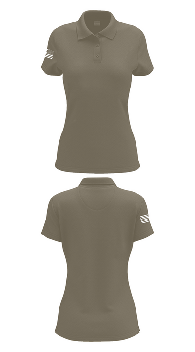 257 Combat Operations Squadron 83502849 Women's Short Sleeve Performance Polo  - 71