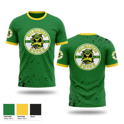 Mke Ducks Short Sleeve Performance Shirt - 1
