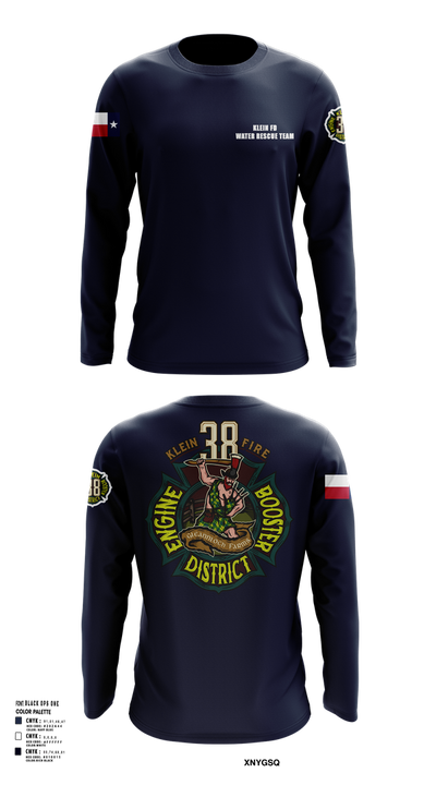 Klein Fire 38 11019570 Long Sleeve Performance Shirt 174