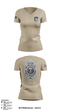 METRO SOUTH PROTECTIVE SERVICE 25947378 Women's Short Sleeve V-neck Shirt - 2