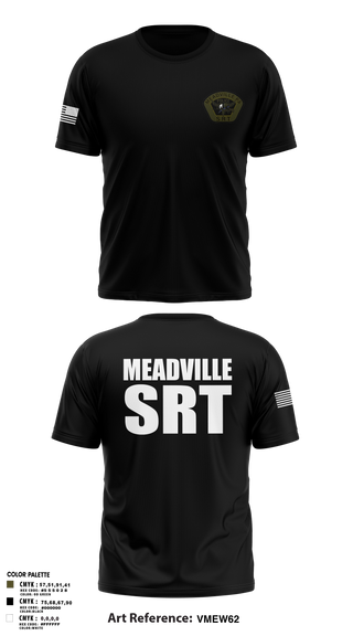 Old School Cotton Feel Shirt, Meadville SRT, Police, Teamtime, Team time, sublimation, custom sports apparel, team uniforms, spirit wear, spiritwear, sports uniforms, custom shirts, team store, custom team store, fundraiser sports, apparel fundraiser
