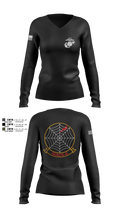 MACS4 13134180 Women's Long Sleeve V-neck Shirt - 1