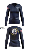 USCGC SEADEVIL 40470564 Women's Long Sleeve V-neck Shirt - 22