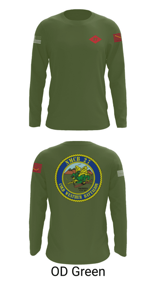Long Sleeve Performance Shirt, NMCB  27, Navy, Teamtime, Team time, sublimation, custom sports apparel, team uniforms, spirit wear, spiritwear, sports uniforms, custom shirts, team store, custom team store, fundraiser sports, apparel fundraiser