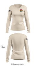USSOUTHCOM FCPOA 52143892 Women's Long Sleeve V-neck Shirt - 3