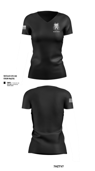 Womens Short Sleeve Vneck Shirt, Road Dogs, Police, Teamtime, Team time, sublimation, custom sports apparel, team uniforms, spirit wear, spiritwear, sports uniforms, custom shirts, team store, custom team store, fundraiser sports, apparel fundraiser