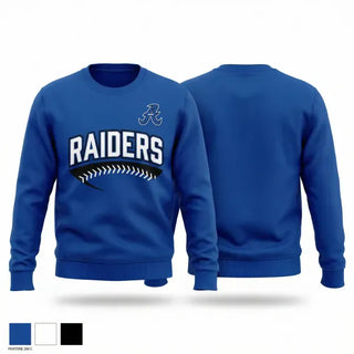Crew Neck Sweatshirt, Anamosa Raiders 10U, Baseball, Teamtime, Team time, sublimation, custom sports apparel, team uniforms, spirit wear, spiritwear, sports uniforms, custom shirts, team store, custom team store, fundraiser sports, apparel fundraiser