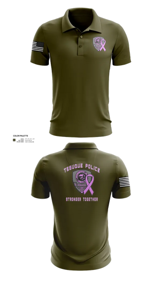 Short Sleeve Performance Polo, Tesuque Police Dept, , Teamtime, Team time, sublimation, custom sports apparel, team uniforms, spirit wear, spiritwear, sports uniforms, custom shirts, team store, custom team store, fundraiser sports, apparel fundraiser