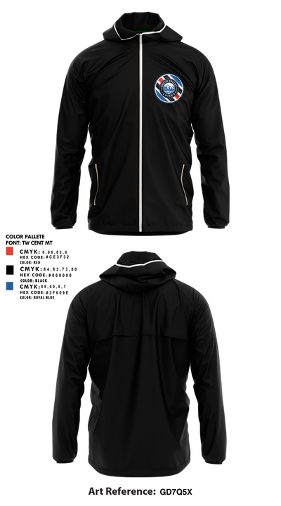 South Valley United 668271 Windbreaker - 4