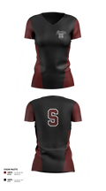 Sobrato HS Bulldogs 65561027 Women's Short Sleeve V-neck Shirt - 5