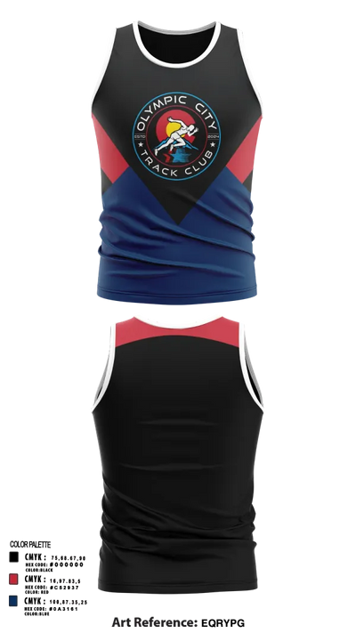 Olympic City Track Club 78162877 Tank Top - 3