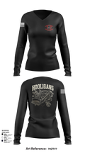 74th MRBC 20192295 Women's Long Sleeve V-neck Shirt - 101