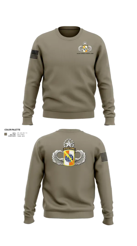 Crew Neck Sweatshirt, 982nd Combat Camera, , Teamtime, Team time, sublimation, custom sports apparel, team uniforms, spirit wear, spiritwear, sports uniforms, custom shirts, team store, custom team store, fundraiser sports, apparel fundraiser