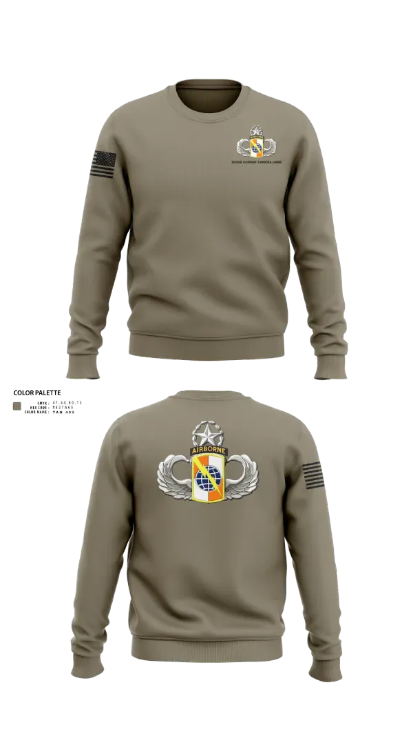 Crew Neck Sweatshirt, 982nd Combat Camera, , Teamtime, Team time, sublimation, custom sports apparel, team uniforms, spirit wear, spiritwear, sports uniforms, custom shirts, team store, custom team store, fundraiser sports, apparel fundraiser