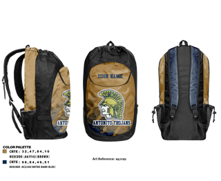 Gear Bag, Antonito Trojans, Spirit Store, Teamtime, Team time, sublimation, custom sports apparel, team uniforms, spirit wear, spiritwear, sports uniforms, custom shirts, team store, custom team store, fundraiser sports, apparel fundraiser