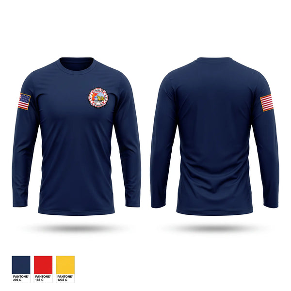 Long Sleeve Performance Shirt, Chandler Fire & EMS, Fire Department, Teamtime, Team time, sublimation, custom sports apparel, team uniforms, spirit wear, spiritwear, sports uniforms, custom shirts, team store, custom team store, fundraiser sports, apparel fundraiser