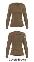 CMLP41 44688858 Women's Long Sleeve V-neck Shirt - 17