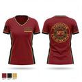 Stoughton Fire Department 7873427 Women's Short Sleeve V-neck Shirt - 1