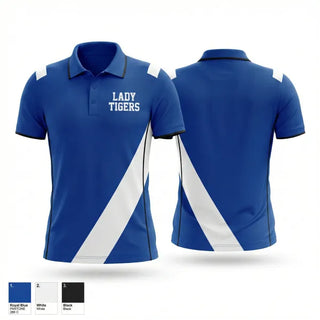 Short Sleeve Performance Polo, Lady Tigers, Softball, Teamtime, Team time, sublimation, custom sports apparel, team uniforms, spirit wear, spiritwear, sports uniforms, custom shirts, team store, custom team store, fundraiser sports, apparel fundraiser