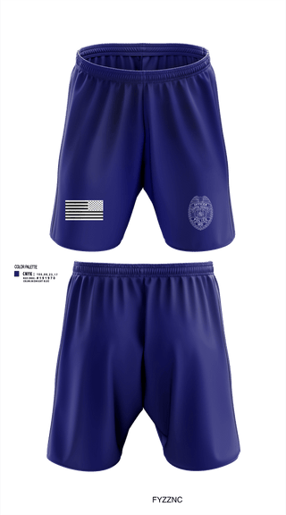 Athletic Shorts With Pockets, Capitol Heights Police Dept., Police, Teamtime, Team time, sublimation, custom sports apparel, team uniforms, spirit wear, spiritwear, sports uniforms, custom shirts, team store, custom team store, fundraiser sports, apparel fundraiser