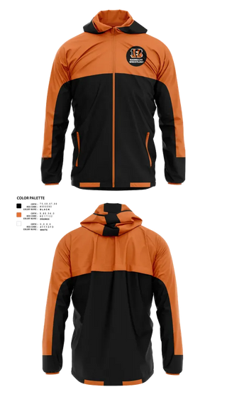 Windbreaker, Barnegat Bengals, Wrestling, Teamtime, Team time, sublimation, custom sports apparel, team uniforms, spirit wear, spiritwear, sports uniforms, custom shirts, team store, custom team store, fundraiser sports, apparel fundraiser