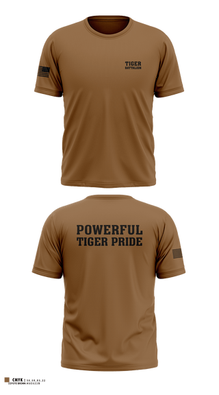 Short Sleeve Performance Shirt, tiger battalion, Army, Teamtime, Team time, sublimation, custom sports apparel, team uniforms, spirit wear, spiritwear, sports uniforms, custom shirts, team store, custom team store, fundraiser sports, apparel fundraiser