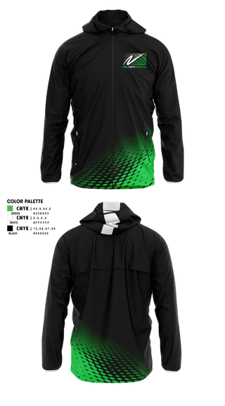 Windbreaker, Real North Athletics, Cross Country, Teamtime, Team time, sublimation, custom sports apparel, team uniforms, spirit wear, spiritwear, sports uniforms, custom shirts, team store, custom team store, fundraiser sports, apparel fundraiser
