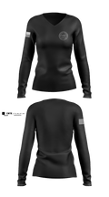 FCSO HNT 51183046 Women's Long Sleeve V-neck Shirt - 2