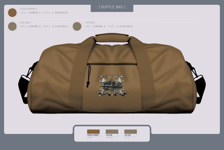 Duffle Bag, 206th MST, , Teamtime, Team time, sublimation, custom sports apparel, team uniforms, spirit wear, spiritwear, sports uniforms, custom shirts, team store, custom team store, fundraiser sports, apparel fundraiser