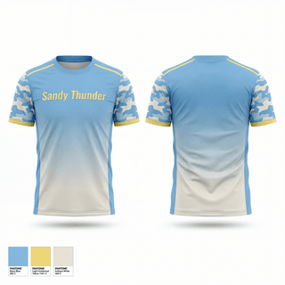 Football Jersey, Sandy Thunder, Baseball, Teamtime, Team time, sublimation, custom sports apparel, team uniforms, spirit wear, spiritwear, sports uniforms, custom shirts, team store, custom team store, fundraiser sports, apparel fundraiser
