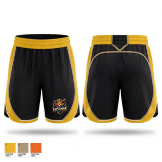 Womens Shorts, Elite Explorers, Men's Basketball, Teamtime, Team time, sublimation, custom sports apparel, team uniforms, spirit wear, spiritwear, sports uniforms, custom shirts, team store, custom team store, fundraiser sports, apparel fundraiser