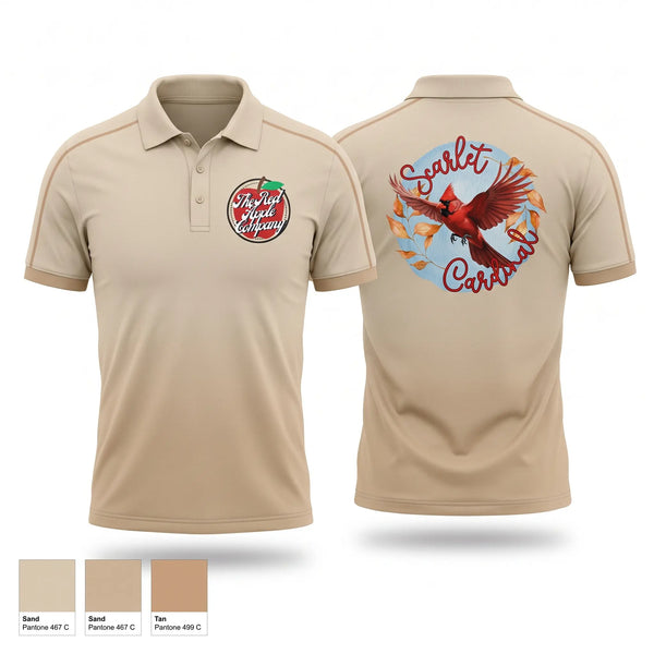 Short Sleeve Performance Polo, The Red Apple Company, Men's Soccer, Teamtime, Team time, sublimation, custom sports apparel, team uniforms, spirit wear, spiritwear, sports uniforms, custom shirts, team store, custom team store, fundraiser sports, apparel fundraiser