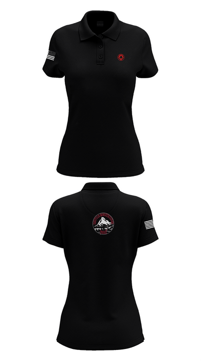 Rattlesnake ridge fire 47911181 Women's Short Sleeve Performance Polo  - 35
