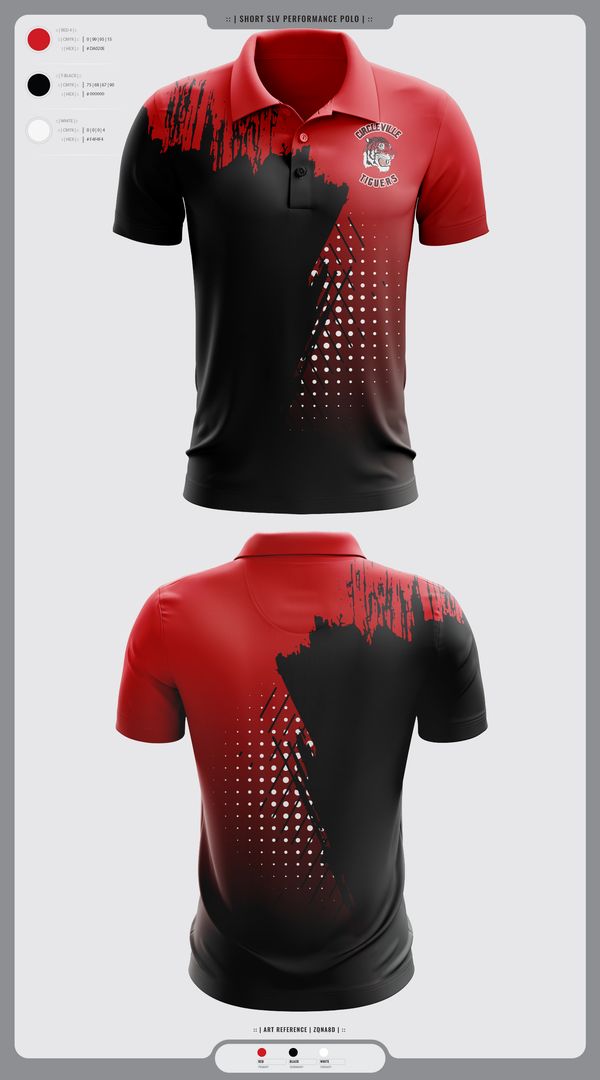 Short Sleeve Performance Polo, Circleville Tigers, Spirit Store, Teamtime, Team time, sublimation, custom sports apparel, team uniforms, spirit wear, spiritwear, sports uniforms, custom shirts, team store, custom team store, fundraiser sports, apparel fundraiser