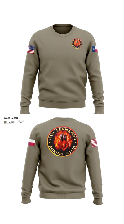 San Fernando Boxing Club 92427997 Crew Neck Sweatshirt - 52