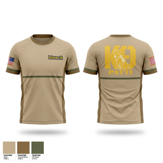 Short Sleeve Performance Shirt, University of Delaware Police Department-K9 Patti, Police, Teamtime, Team time, sublimation, custom sports apparel, team uniforms, spirit wear, spiritwear, sports uniforms, custom shirts, team store, custom team store, fundraiser sports, apparel fundraiser