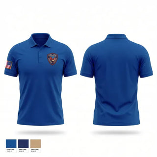 Short Sleeve Performance Polo, Copper Canyon Police Department, Police, Teamtime, Team time, sublimation, custom sports apparel, team uniforms, spirit wear, spiritwear, sports uniforms, custom shirts, team store, custom team store, fundraiser sports, apparel fundraiser