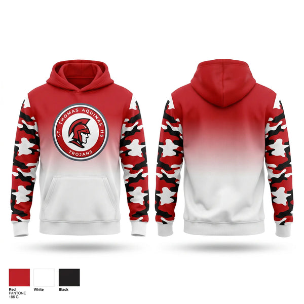Hoodie, St Thomas Aquinas, Women's Soccer, Teamtime, Team time, sublimation, custom sports apparel, team uniforms, spirit wear, spiritwear, sports uniforms, custom shirts, team store, custom team store, fundraiser sports, apparel fundraiser