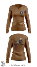 1-37 AR 67531053 Women's Long Sleeve V-neck Shirt - 1