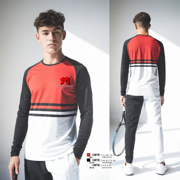 Long Sleeve Performance Shirt, Madison Panthers Tennis, Tennis, Teamtime, Team time, sublimation, custom sports apparel, team uniforms, spirit wear, spiritwear, sports uniforms, custom shirts, team store, custom team store, fundraiser sports, apparel fundraiser