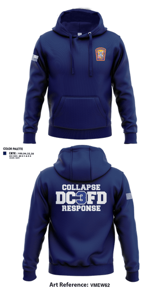 Hoodie, Washington DC Fire Department, Fire Department, Teamtime, Team time, sublimation, custom sports apparel, team uniforms, spirit wear, spiritwear, sports uniforms, custom shirts, team store, custom team store, fundraiser sports, apparel fundraiser