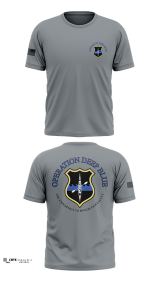 Short Sleeve Performance Shirt, Operation Deep Blue, , Teamtime, Team time, sublimation, custom sports apparel, team uniforms, spirit wear, spiritwear, sports uniforms, custom shirts, team store, custom team store, fundraiser sports, apparel fundraiser